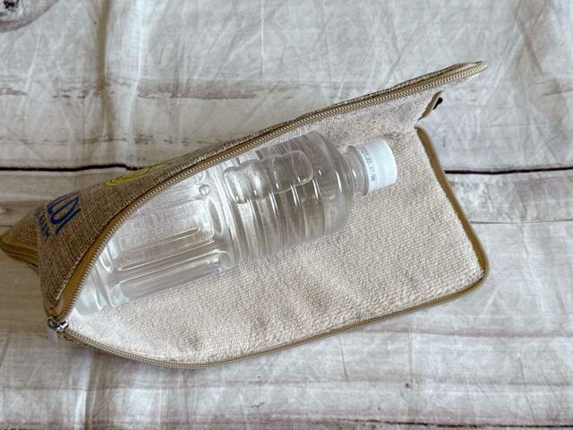 【カルディ レモンバッグ／マイクロファイバーケース】濡れた折りたたみ傘や水滴のついたペットボトルを入れるのにぴったり◎