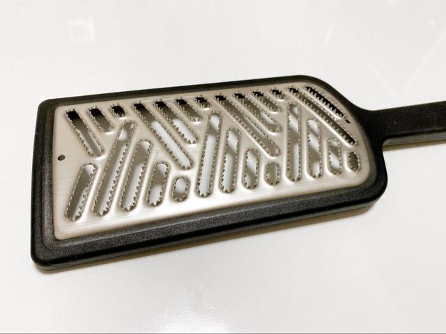 【無印良品のシリコンおろし調理器】滑らず安定感がある