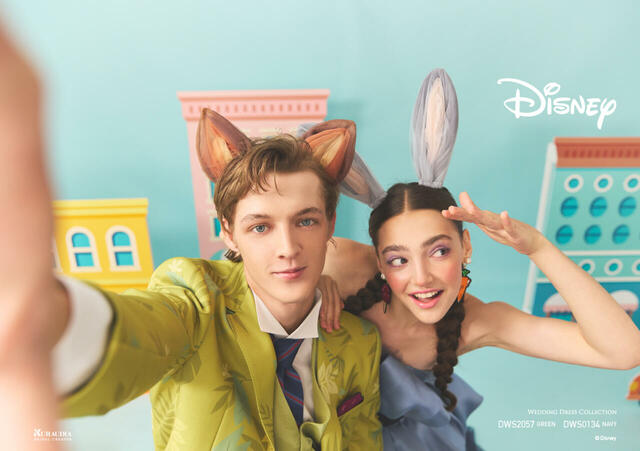 クラウディア「ディズニーウェディングドレス」11thコレクション