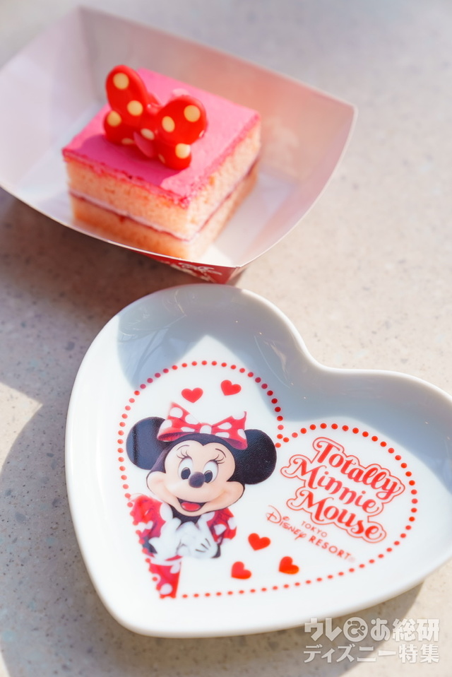 トータリー・ミニーマウススーベニアメニュー|スーベニアプレート