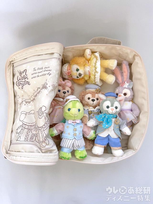 スーベニアランチケースとぬいぐるみバッジ