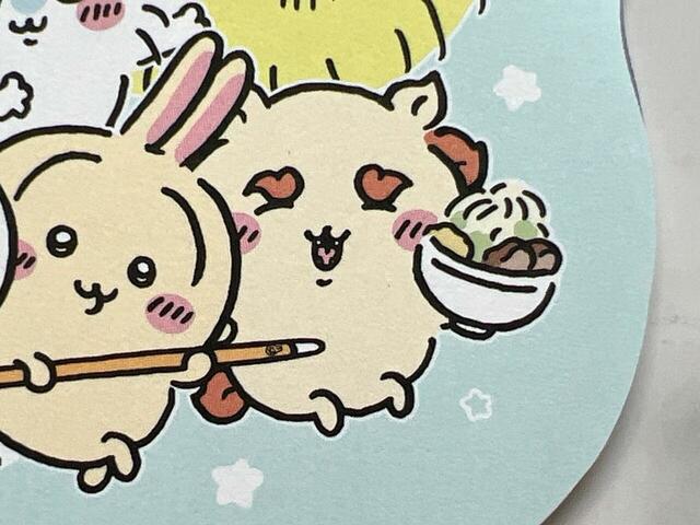 スーパーアルバイターの資格を持つシーサー。大好きな郎のラーメンを持ってスマイル♪