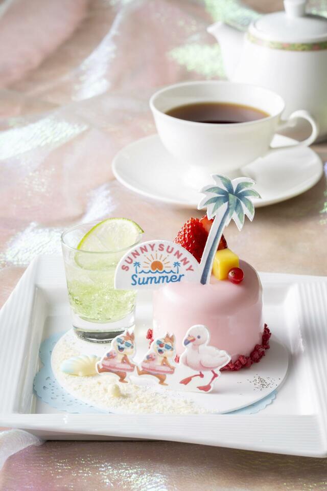 （2025年7月1日～2025年9月15日）ハイピリオン・ラウンジ　“Sunny Sunny Summer”ケーキセット