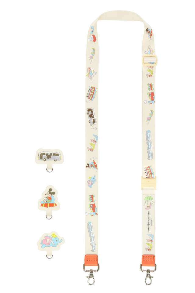 スマートフォンアクセサリー 2,500円｜東京ディズニーリゾート「Go-Go-Go! with Disney Vehicles」グッズ｜販売店舗：東京ディズニーランド「グランドエンポーリアム」、東京ディズニーシー「キス・デ・ガール・ファッション」｜発売日：2024年7月11日（木）