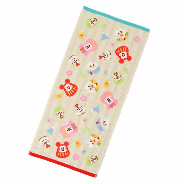 ミッキー&フレンズ フェイスタオル NEW YEAR 2024 1,200円