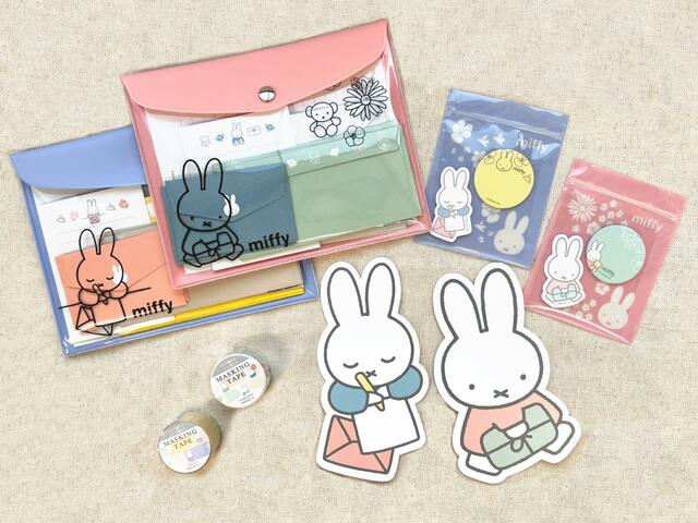 「ミッフィー　想いを運ぶステーショナリー」は2023年1月13日（金）より全国約2,000の郵便局と「郵便局のネットショップ」にて販売スタート！