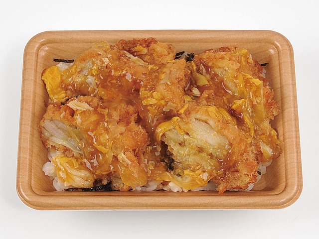 ミニ親子チキンカツ重　