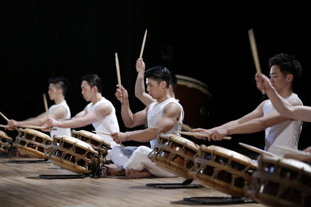 螺旋（鼓童創立35周年記念コンサート） 撮影：岡本隆史