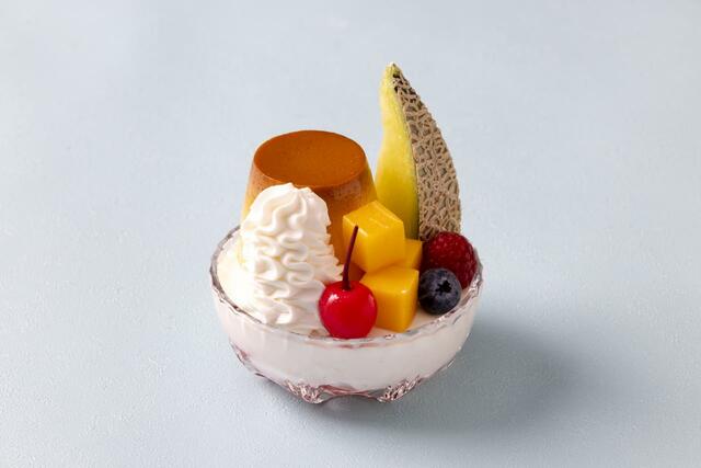 「プリンアラモード」＜950円＞【グランドハイアット東京の「サマースイーツ コレクション」】