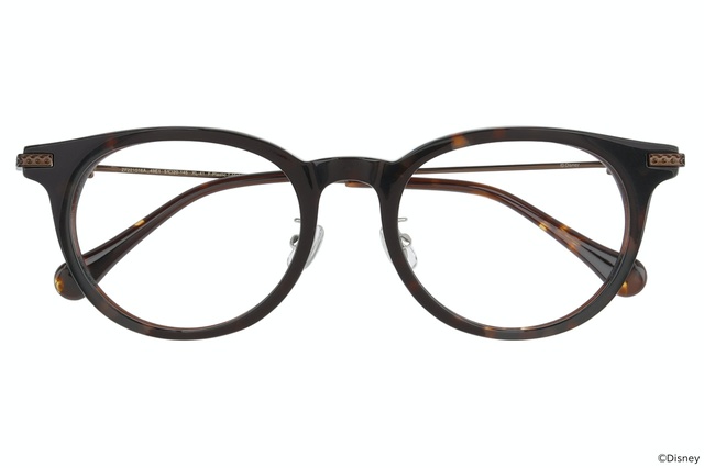 Minnie Mouse　ZF221016（ボストン）/ 11,100円（税込・セットレンズ代込）｜ Disney Collection created by Zoff Premium Series 