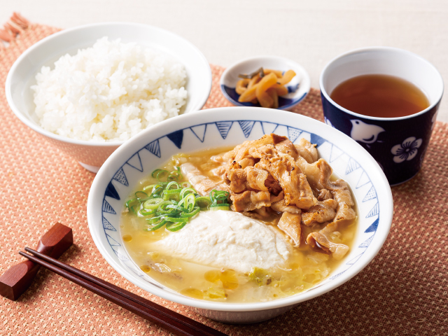 ごちとん豚汁定食