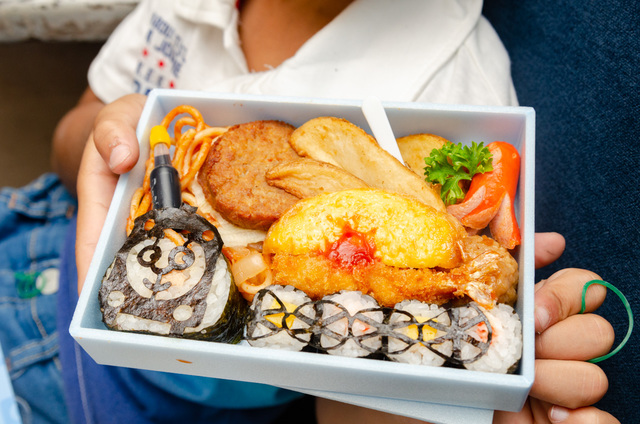 新金谷駅で購入できる、きかんしゃトーマス弁当
