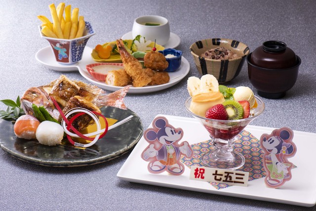 「七五三スペシャル会席」お子様メニュー｜ディズニーアンバサダーホテル「花 Hana」