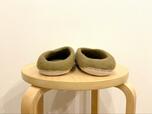 【BEAMS fennica ルームシューズ フェルトスリッパ】こちらはまだ着用前！履くほどに足に馴染んできそうな質感です