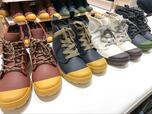 【WORKMAN Shoes レディース防水サファリシューズ】ツートンカラーがおしゃれ