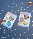 「AMERICAN HOLIC（アメリカンホリック）」【TOY STORY 5】3P缶バッジセット(¥1,980)