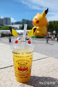 ピカチュウのオレンジレモネードソーダ