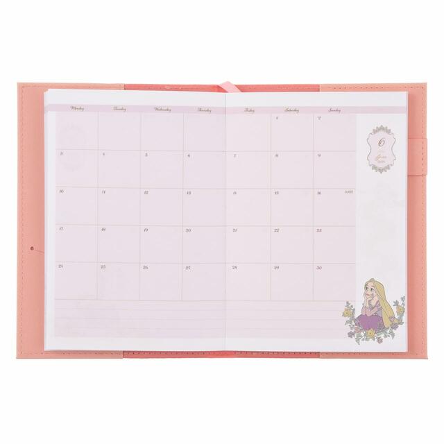 塔の上のラプンツェル 手帳・スケジュール帳 B6 型押し Calendar＆Organizer 2024 2,750円