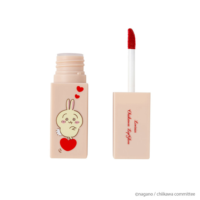 「Lovisiaちいかわリップグロス」オレンジビスケット