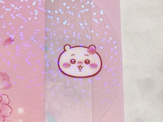 スカラップデザインの見出しには、ちいかわたちが登場。1段目がちいかわです♪