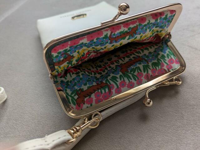 がま口を開けてみました【tsumori chisato（ツモリチサト）付録】上品がま口ポシェット