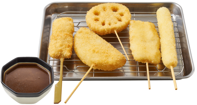 「アパ社長カレー＆串カツセット」＜980円＞【アパホテル×串カツ田中コラボメニューが登場】