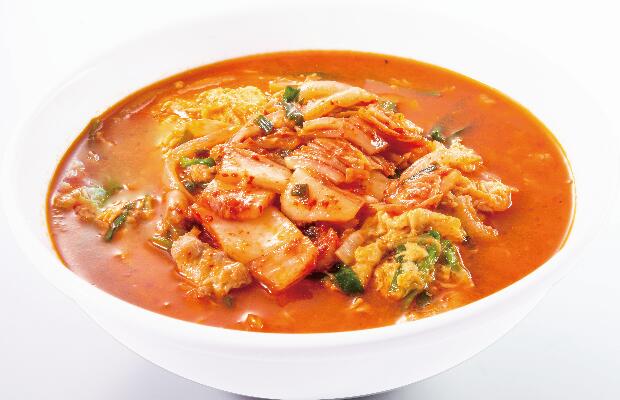 【日高屋の人気メニュー売れ筋ランキング 5位】「チゲ味噌ラーメン」750円(税込)