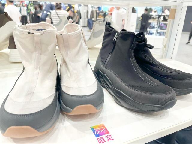 【ワークマン サイドファスナー防水ブーツ】長靴っぽくないデザインの防水ブーツ。普段使いにもおすすめ♪