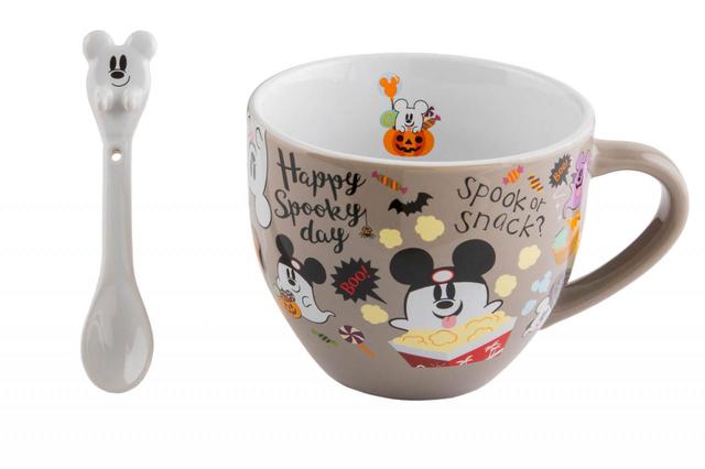 スープカップ＆スプーン 1,900円｜(カップ)直径約11×高さ約9cm、(スプーン)長さ約12cm