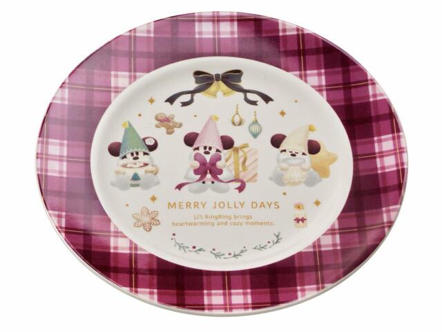 チョコレートケーキ、スーベニアプレート付き1,450円|東京ディズニーリゾート「ディズニー・クリスマス」フードスーベニア