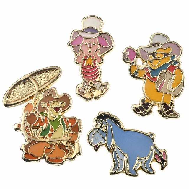 プー＆フレンズ ピアス セット Western Pooh 2,420円