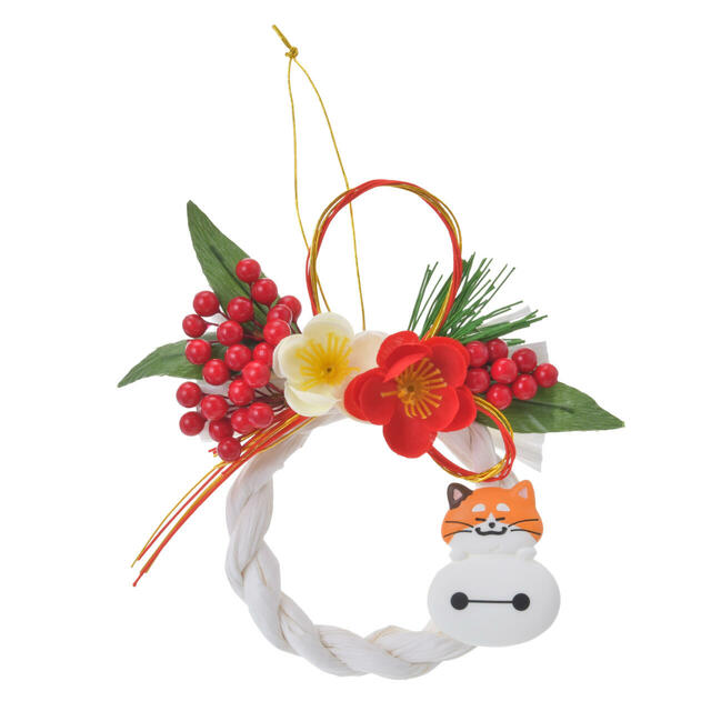 ベイマックス&モチ しめ飾り NEW YEAR BAYMAX 2025 2,800円