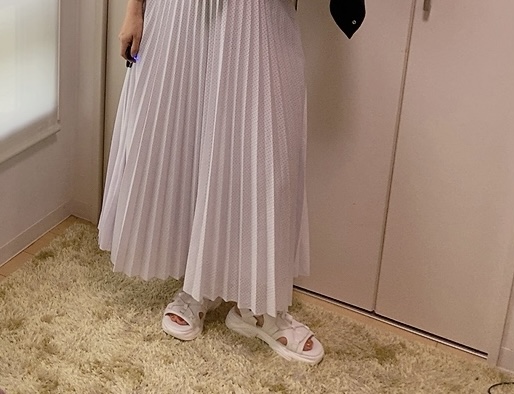 【ワークマン スポーツサンダルII】足元から華やかに演出