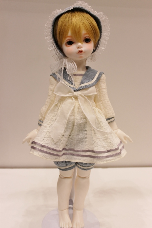 新作ドールの受付も行っていました。人形本体、メイク、ウィッグ、送料なども含めると5万円ほどですが、同時に2体予約する方も……。