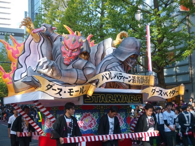 カワサキハロウィン＆スターウォーズパレード