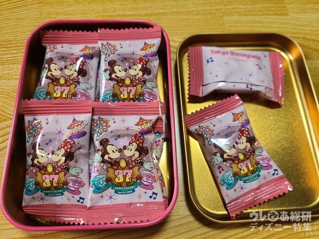 東京ディズニーランド37周年グッズ　チョコレート650円
