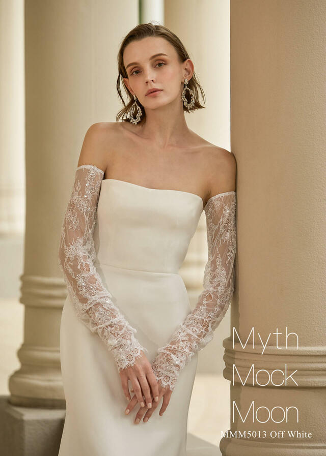 クラウディア「Myth Mock Moon（ミスモックムーン）」新作ウェディングドレス　MMM5013_Off White