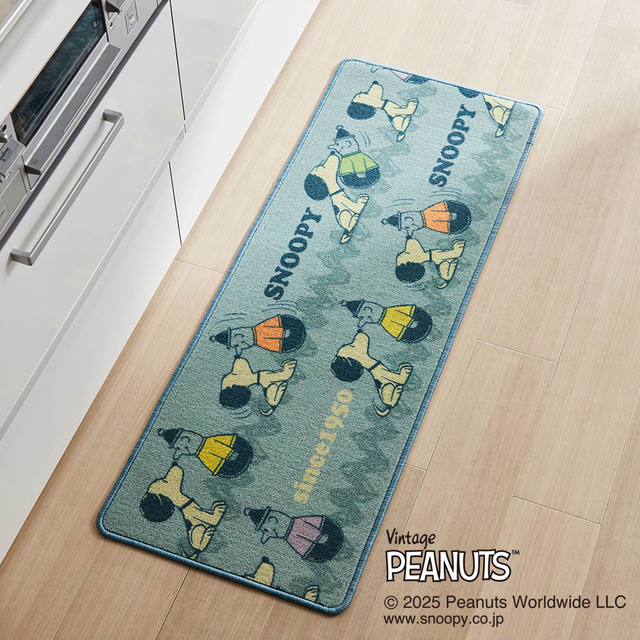 プリントキッチンマット 「スヌーピー」｜￥2,990～5,890（税込）