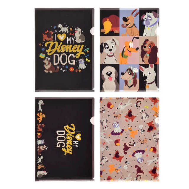 ディズニーキャラクター クリアファイル DOG DAY 2022 550円