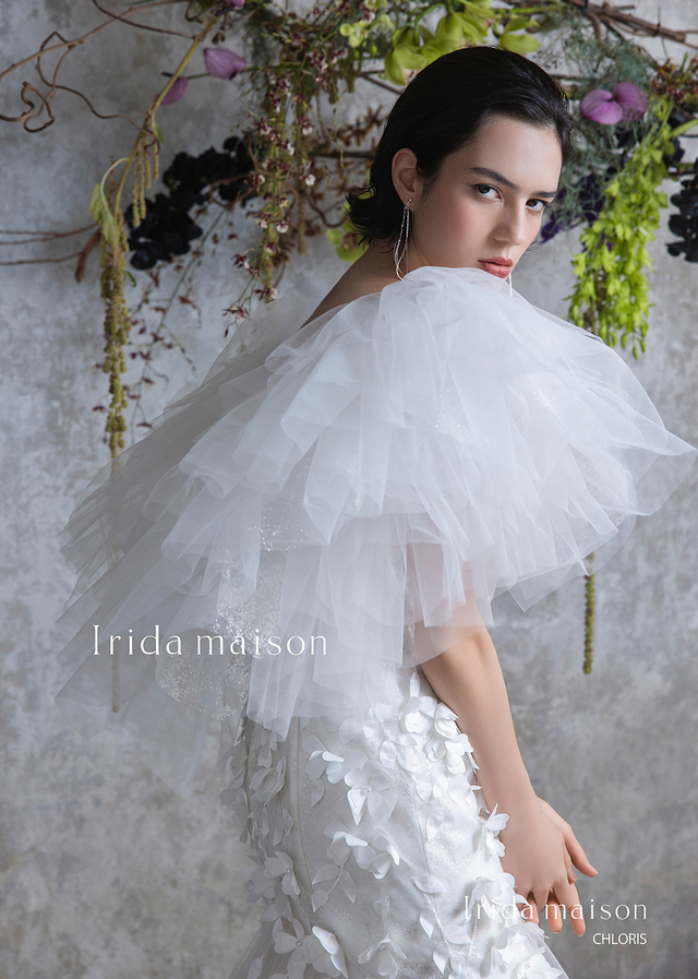 クラウディア|「Irida maison(イリーダメゾン)」新作ウェディングドレス|IM-0043_Offwhite