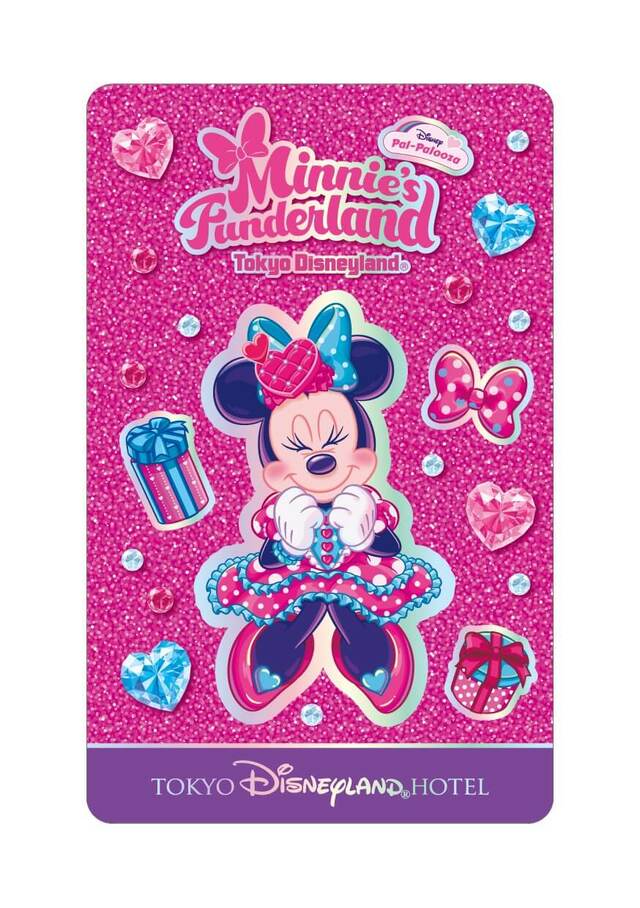 宿泊者限定 カードキー|東京ディズニーランドホテル 「ディズニー・パルパルーザ“ミニーのファンダーランド”」スペシャルルーム