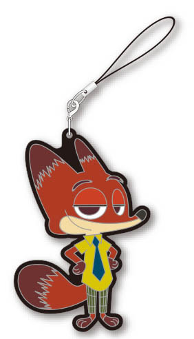 ラバーストラップ ズートピア ニック 600円