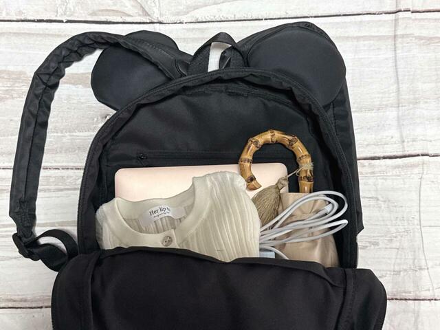 これだけ入れてもまだ余裕があるほどの大容量!