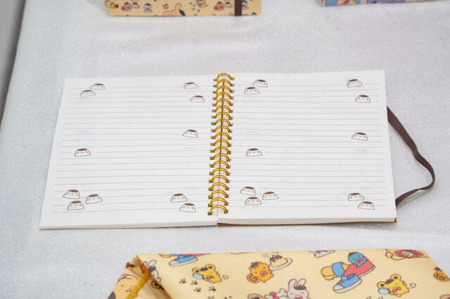 POMPOMPURIN 30th Anniversary リングノート 990円