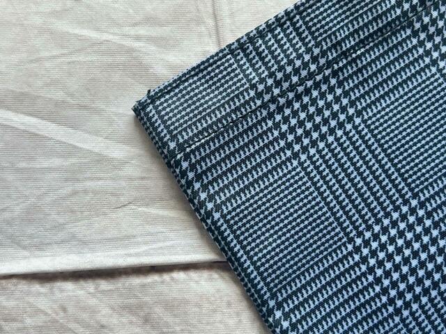 シックなグレンチェックがおしゃれ!