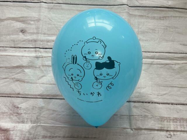 ブルーを膨らませてみました！