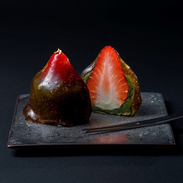 いちご琥珀餅セット