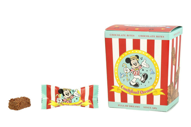 チョコレート 900円｜ディズニーキャラクターがいっぱいのグロサリーストアをモチーフにしたグッズ｜販売店舗：東京ディズニーランド「ホームストア」、東京ディズニーシー「ヴィラ・ドナルド・ホームショップ」｜発売日：2024年10月10日（木）