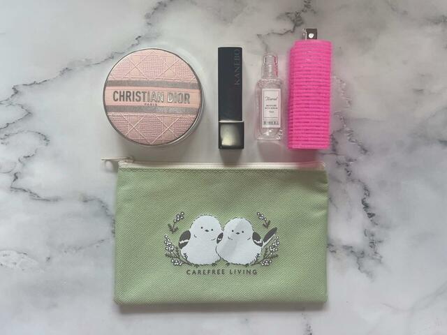 これだけのコスメが収納可能♪