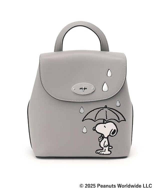 【PEANUTS×マルベリー】[受注生産]Mulberry | PEANUTS ミニ ベイズウォーター バックパック ￥168,300